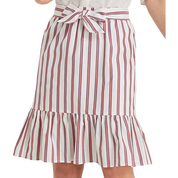 Draper James Dresses & Skirts - NWT Draper James Stripped Flounce Skirt